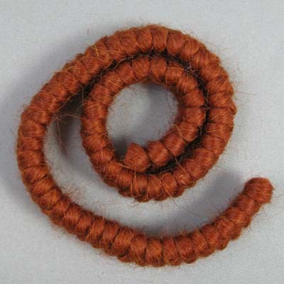 Curly Crepe Wool - Auburn - 5 Foot Length